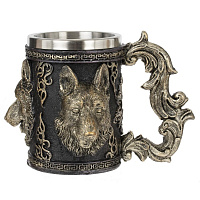 Кружка "Волк", 600 мл, L19 W14 H13 см оптом