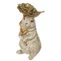 Фигурка декоративная "Заяц", L7,5 W7,5 H14 см оптом
