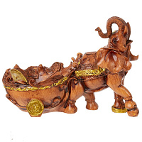 Подставка для бутылки "Слон", L22 W10 H16 см оптом