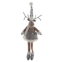 Игрушка набивная "Олень", L33 W17 H71/20 см оптом
