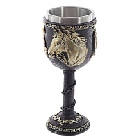 Бокал "Лошадь", 140 мл, L7 W7 H19 см оптом