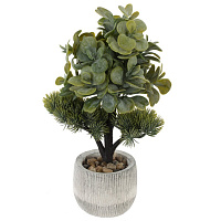 Цветочная композиция "Бонсай", L17 W14 H31 см оптом