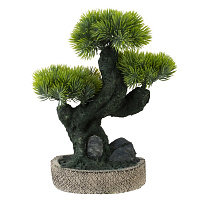 Цветочная композиция "Бонсай", L19 W12 H26 см оптом