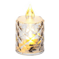 Изделие декоративное "Свеча" (подсветка, 3xLR54) (блок 24шт), L3,5 W3,5 H6,5 см оптом