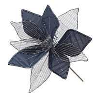 Цветок искусственный "Пуансеттия", L25 W25 H37 см оптом