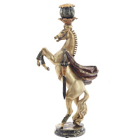 Подсвечник "Лошадь", L14 W9 H36 см оптом