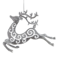 Изделие декоративное подвесное "Олень", L14 W3 H11 см оптом
