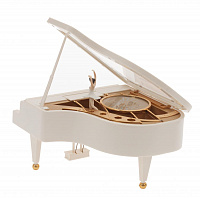 Изделие декоративное "Фортепиано" (музык.), L158 W14,5 H8,5 см оптом