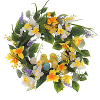Изделие декоративное "Венок пасхальный", L50 W12 H50 см оптом