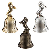 Колокольчик "Лошадь", L6 W6 H11 см, 3в. оптом