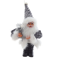 Дед Мороз подвесной, L10 W11 H13/13 см оптом