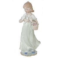 Фигурка декоративная "Девочка", L12 W11 H13 см оптом