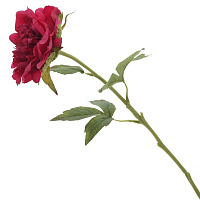 Цветок искусственный "Пион" (Real Touch), L17 W15 H58 см оптом