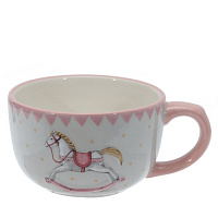 Чашка "Лошадка", 600 мл, L16 W12 H8 см оптом