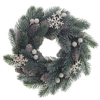 Изделие декоративное "Венок", L26 W8 H26 см оптом