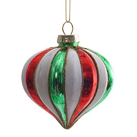 Украшение новогоднее "Капля", L9 W9 H9 см оптом