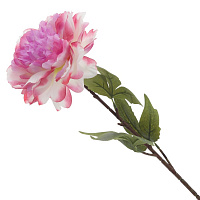 Цветок искусственный "Пион", L16 W16 H59 см оптом