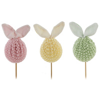 Изделие декоративное (вставка) "Яйцо" (блок 12 шт) (4,5*11), L6 W7 H27 см, 3в. оптом