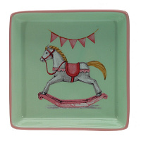 Блюдо "Лошадка", L12 W12 H2,5 см оптом