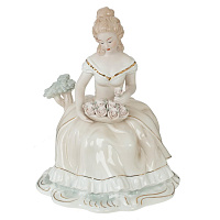 Фигурка декоративная "Девушка", L17,5 W13,5 H22,5 см оптом