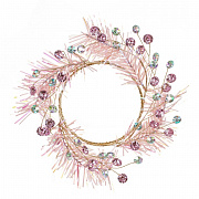 Декор для свечей новогодний